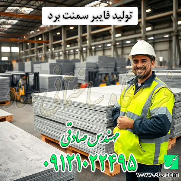 تولید فایبر سمنت برد